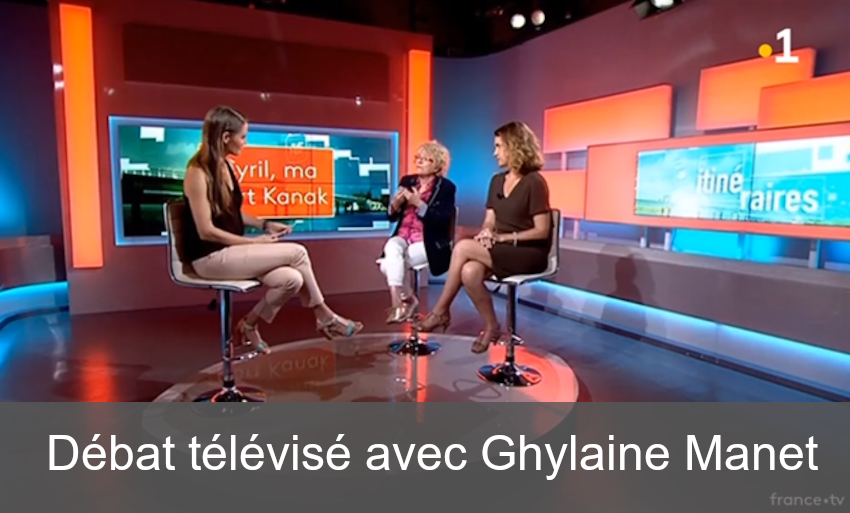 Débat télévisé avec Ghylaine Manet