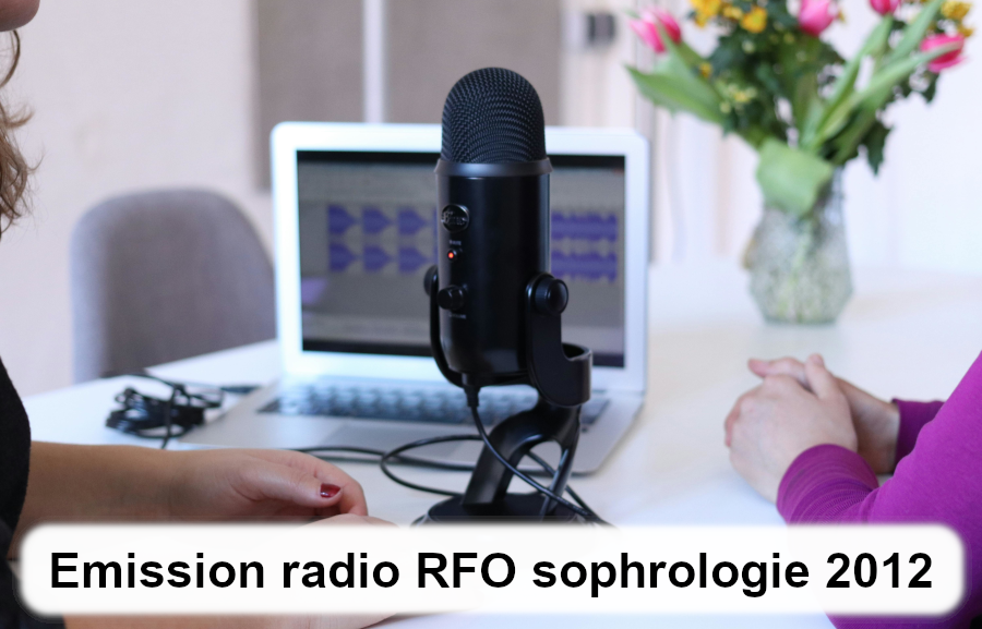 Emission radio RFO sophrologie en 2012