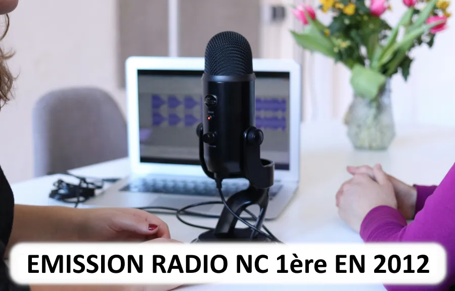Emission radio Nouvelle-Cal&eacute;donie - Outre-mer la 1&egrave;re en 2012