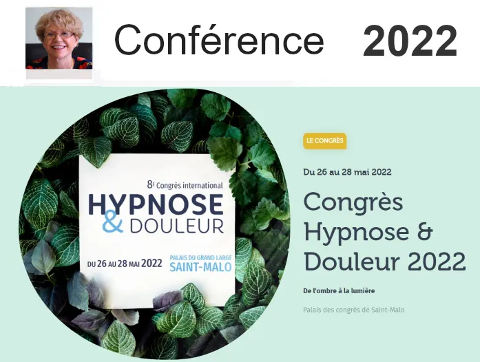 Congr&egrave;s hypnose et douleur St Malo 2022