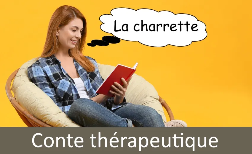 La charrette : Conte th&eacute;rapeutique sur le deuil