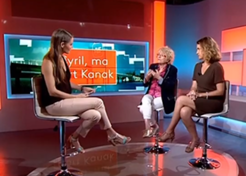D&eacute;bat t&eacute;l&eacute;vis&eacute; avec Ghylaine Manet