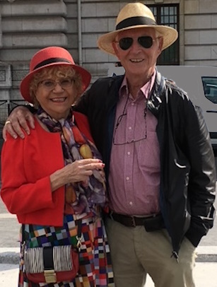 Ghylaine Manet et son mari Roger Briere